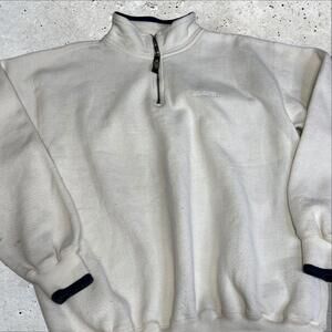 BAC Premier Vintage Canon Quater Zip Sweater Size L